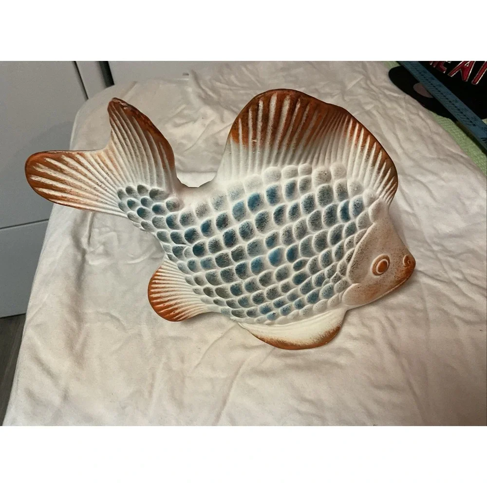 Ceramic Fish Aquatic Home Decor Bathroom Sea Ocean Fish